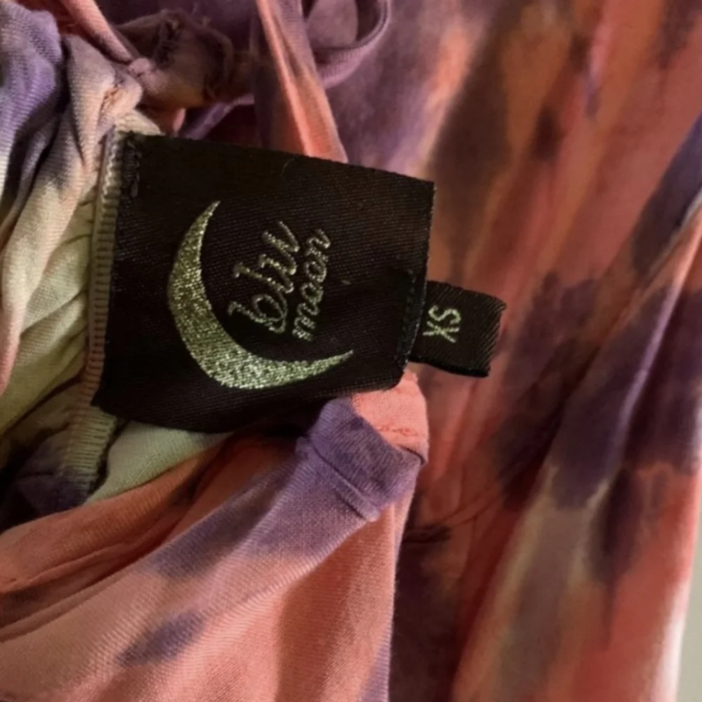 Pastel Tie Dye Strappy Back Asymmetrical Dress XS - Blu Moon Revolve